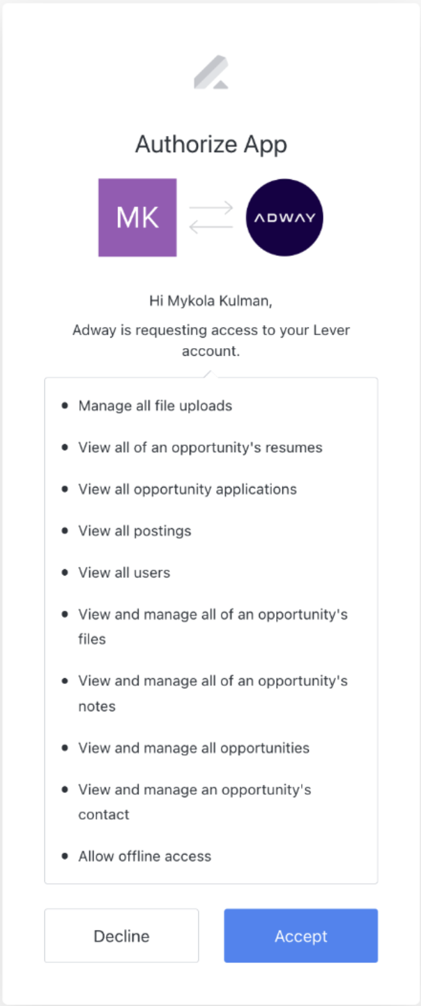 Enabling and Using the Adway Integration
