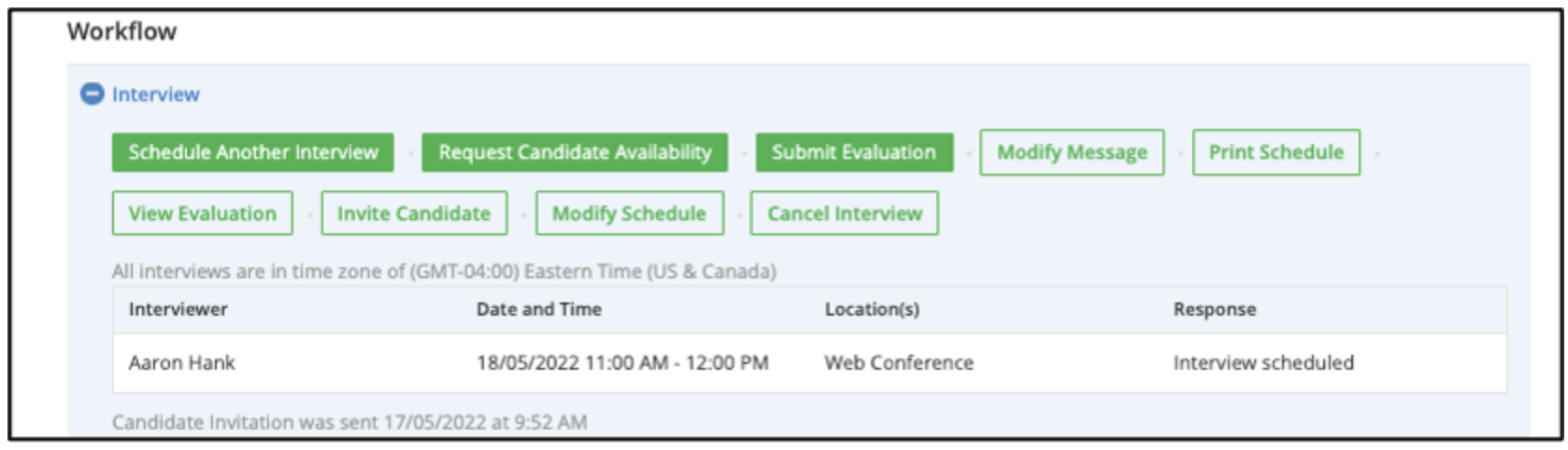 Schedule Microsoft Teams Conference for Interview