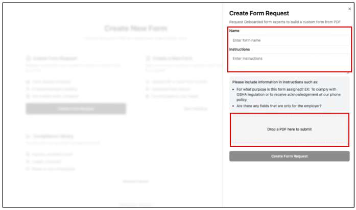 Forms in Onboarding