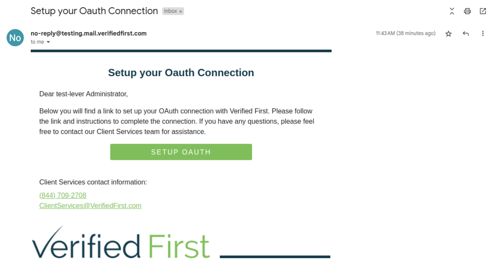 Enabling and using the Verified First integration
