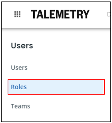 Add / Edit User Roles