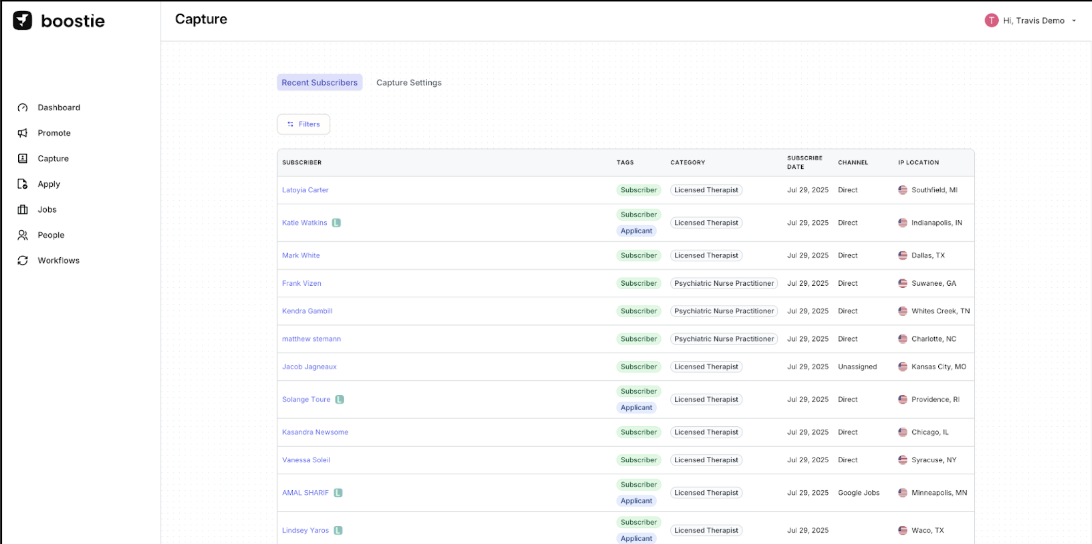Enabling and using the Boostie integration