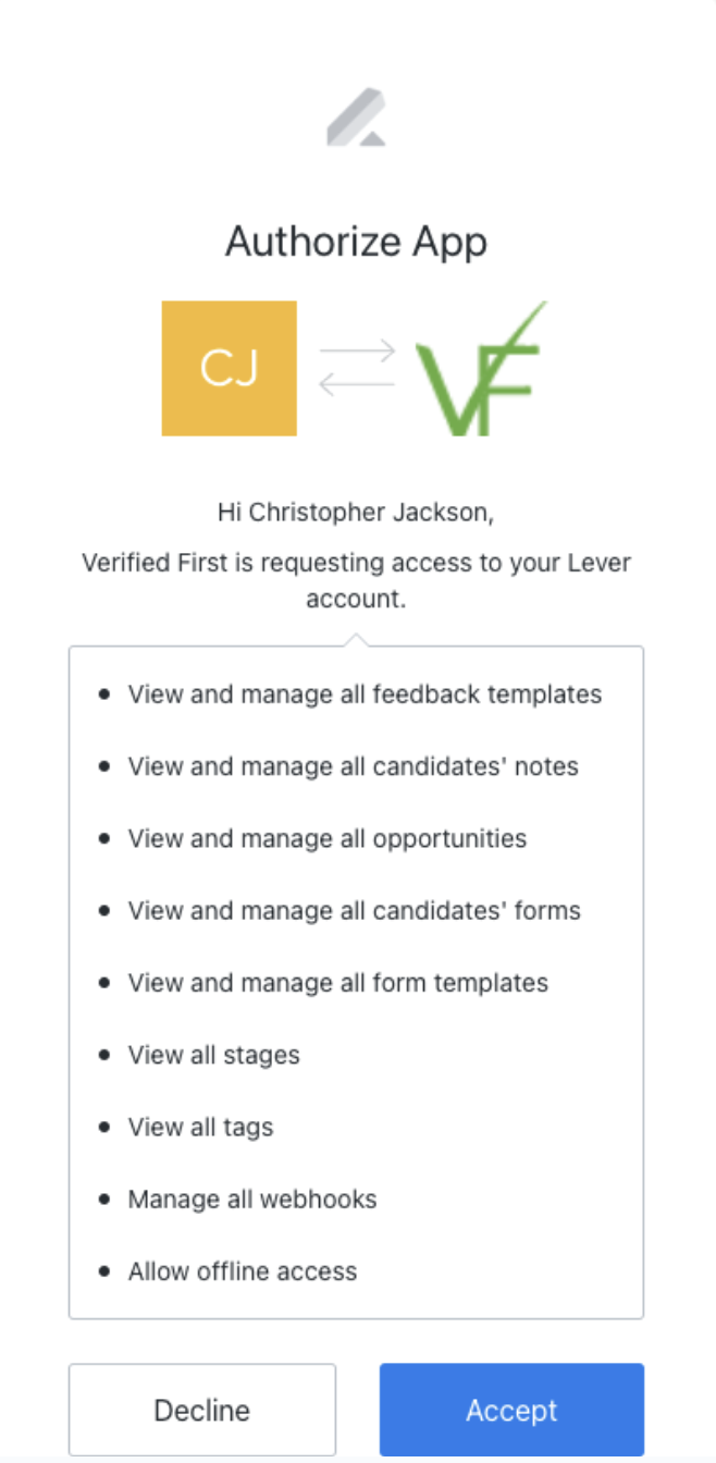 Enabling and using the Verified First integration
