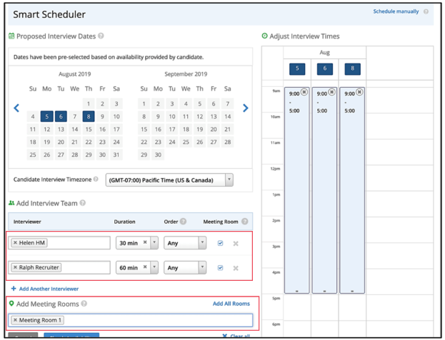 Request Candidate Availability