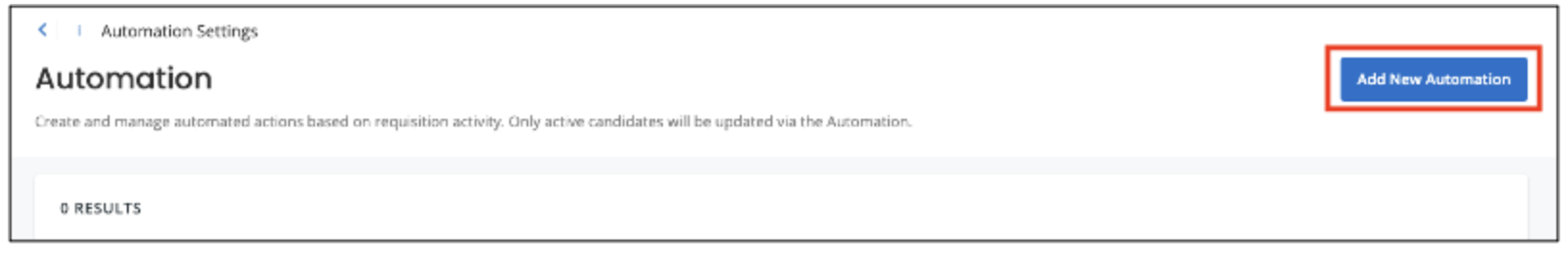Automation Engine Configuration