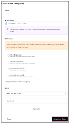 User Groups in Onboarding