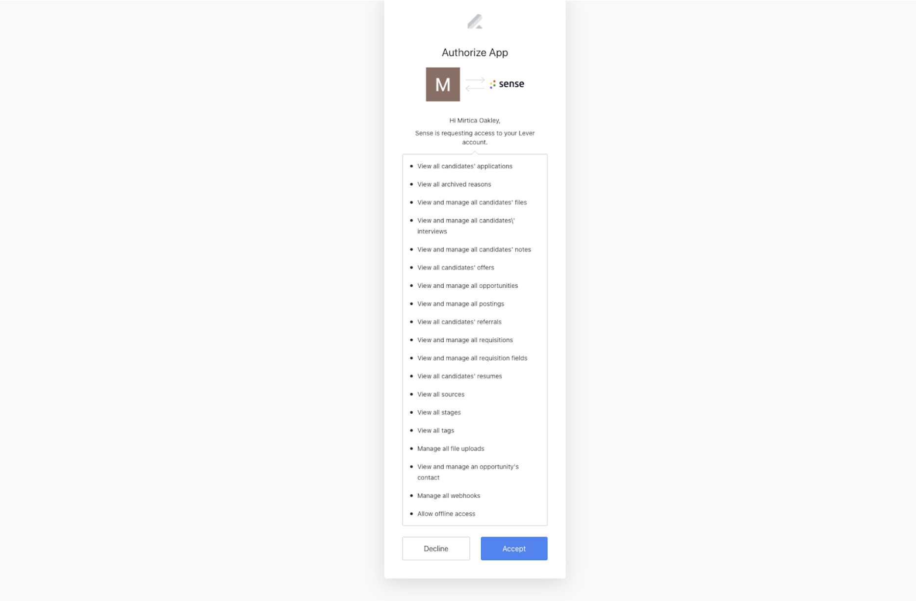 Enabling and using the Sense integration