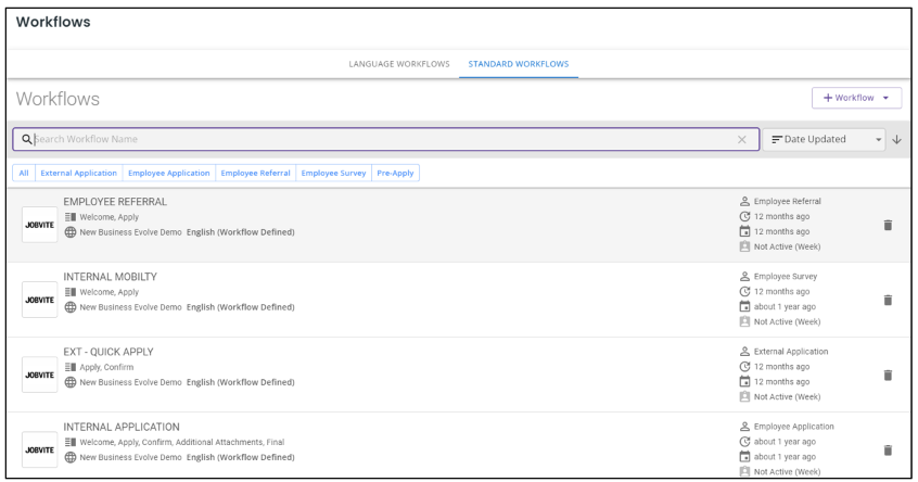 Workflows (Apply Workflow)