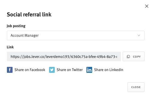 Submitting referrals