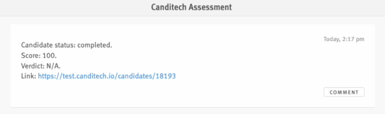 Enabling and using the Canditech integration