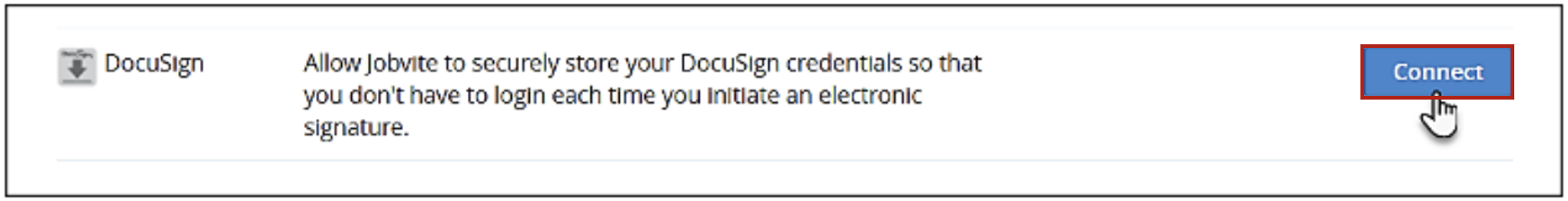 DocuSign Integration Updates