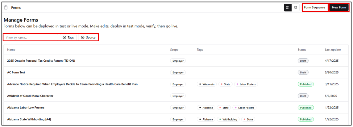 Forms in Onboarding