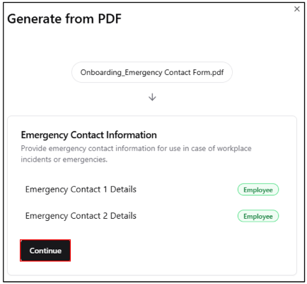 Forms in Onboarding