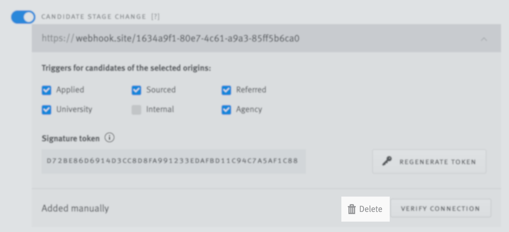 Configuring Webhooks