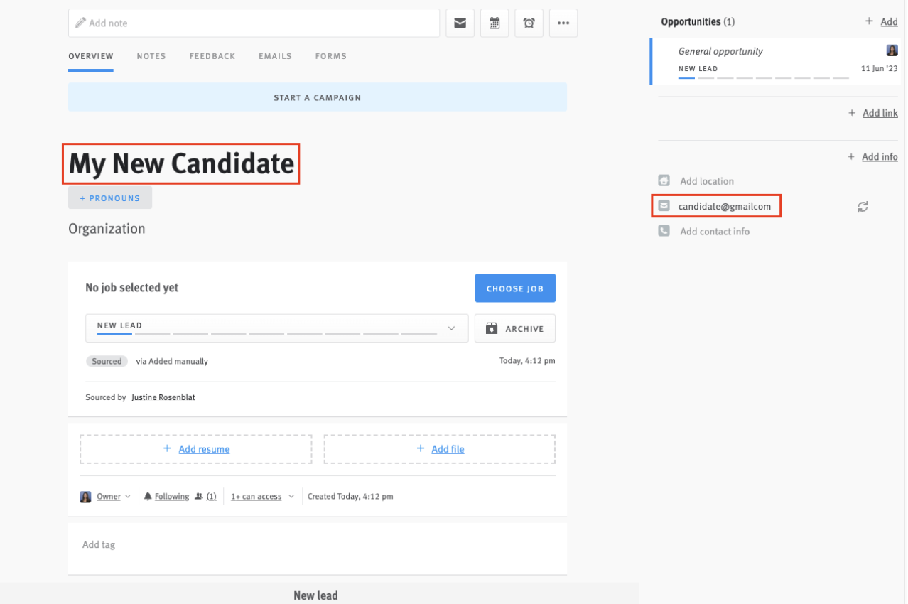 Enabling and using the Canditech integration