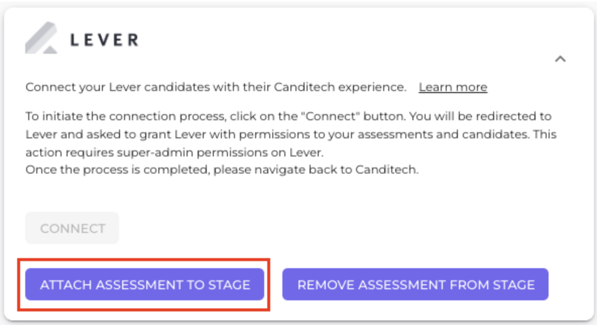 Enabling and using the Canditech integration