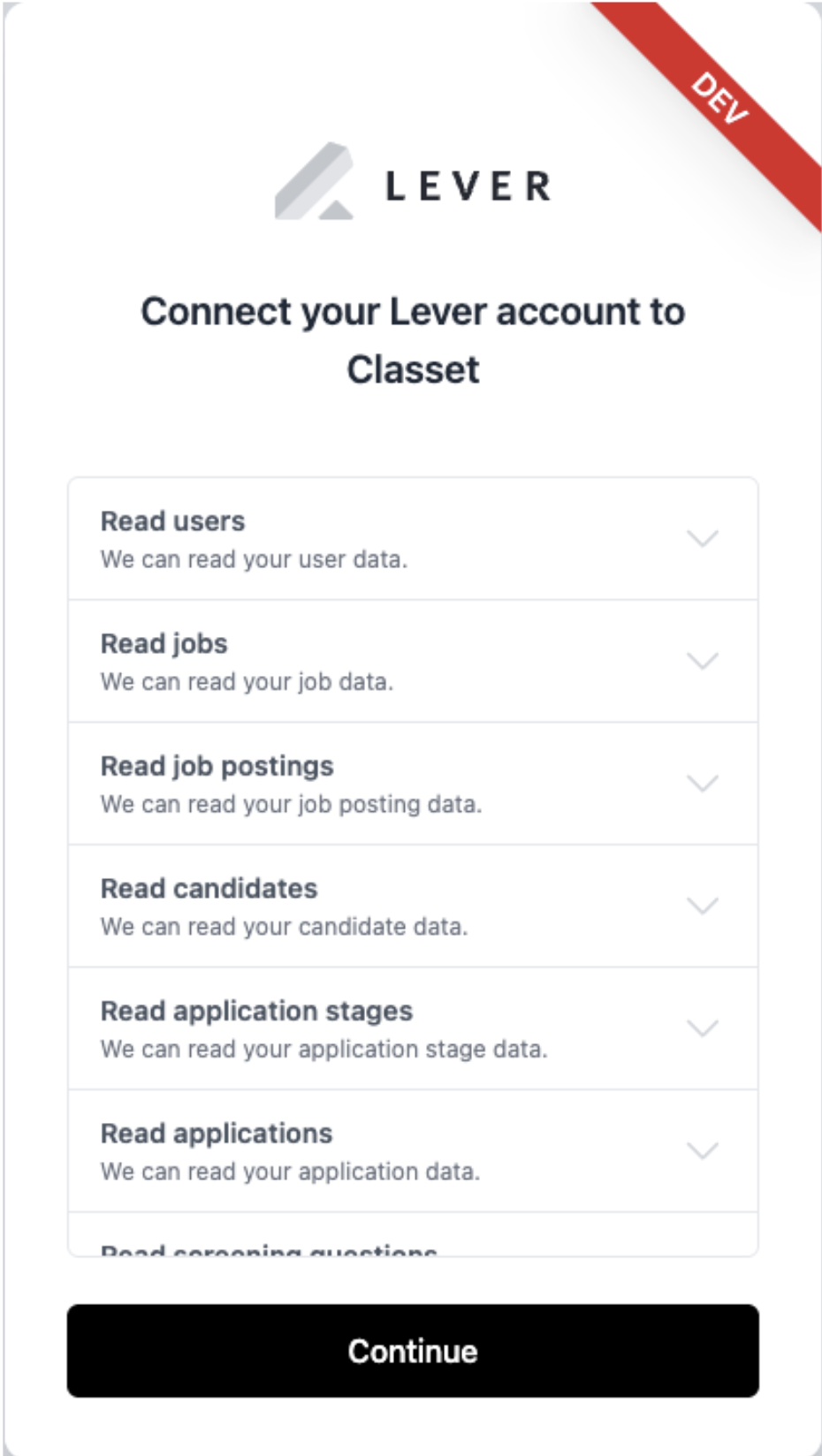 Enabling and using the Classet integration