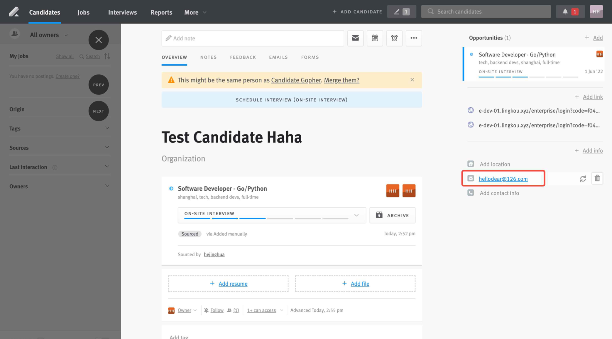 Enabling and using the LeetCode Enterprise integration