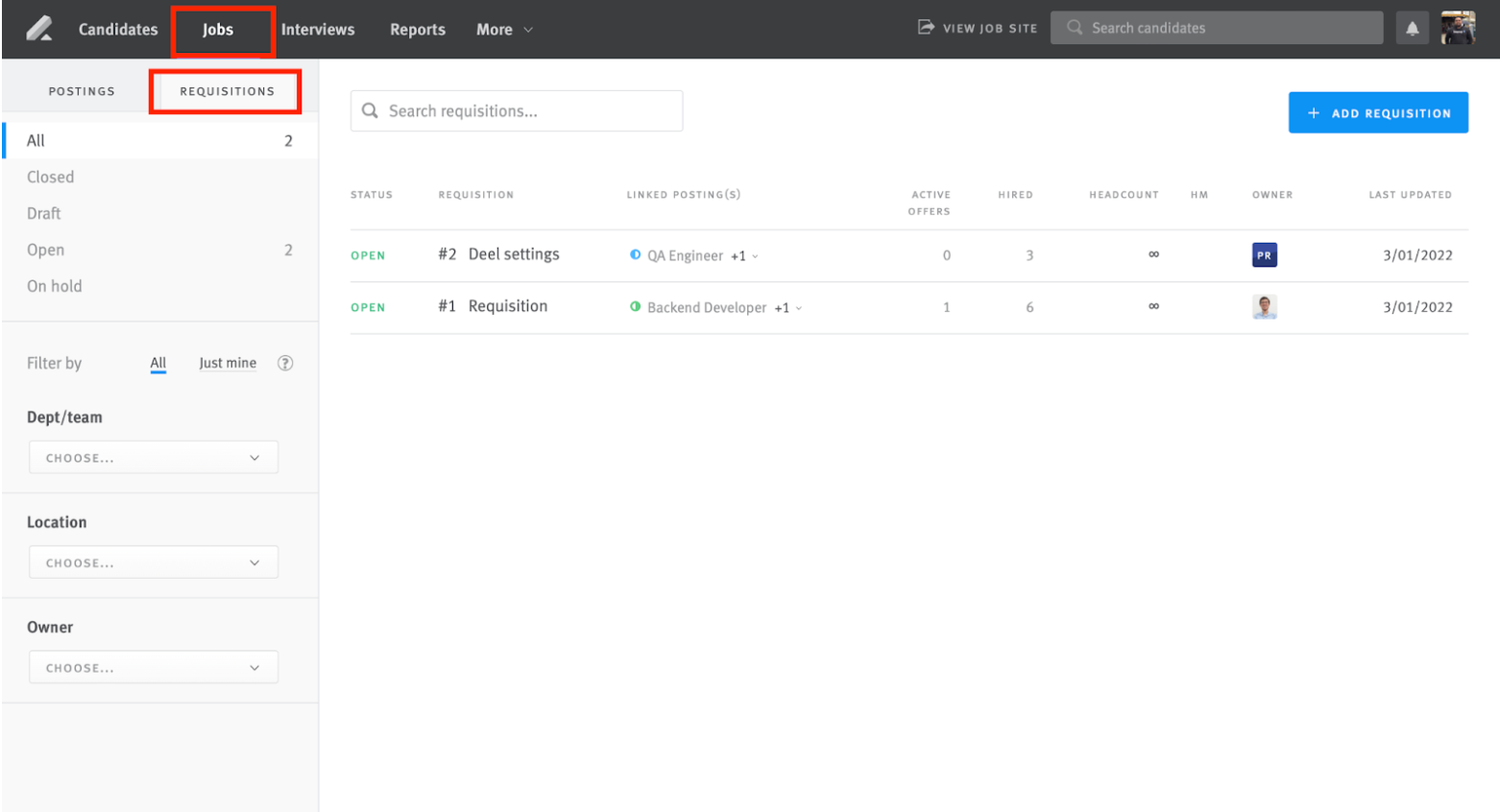 Enabling and using the Deel integration