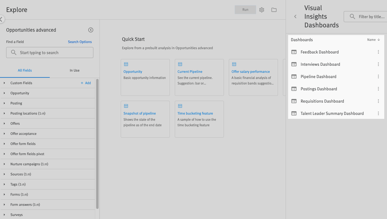 Data Explorer: Folders