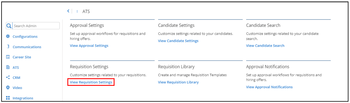 Configure LinkedIn Recruiter System Connect (RSC)