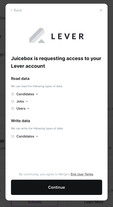 Enabling and using the Juicebox (PeopleGPT) integration