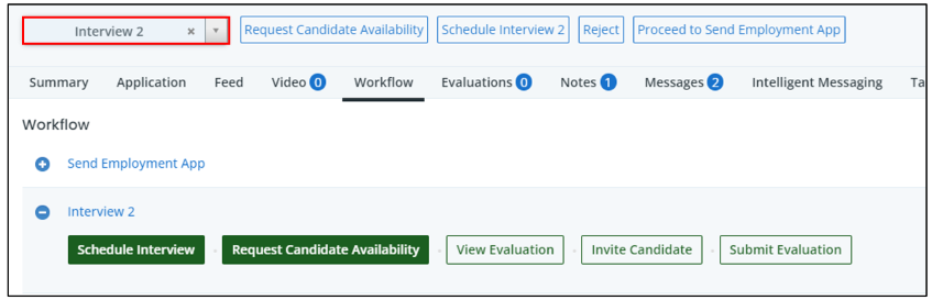 Send an Interview Evaluation Form Link