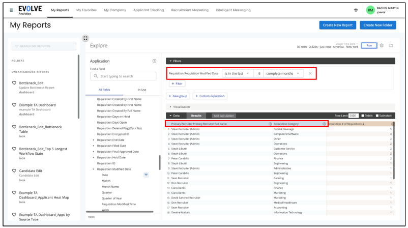 Create a Custom Report