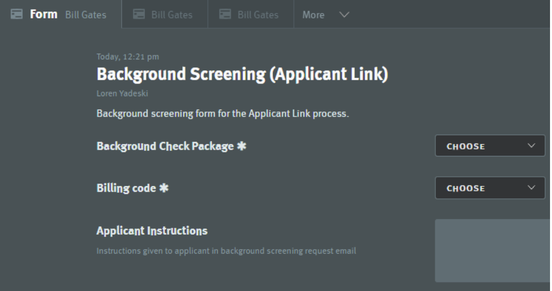 Enabling and using the Crimcheck integration